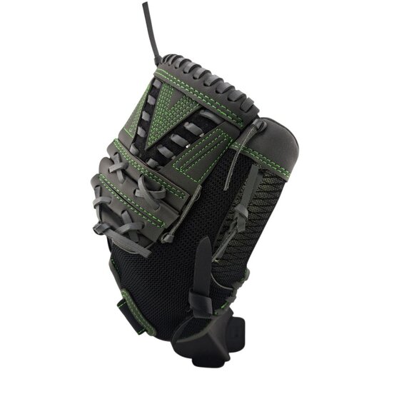 NWT FRANKLIN 11" FASTPITCH PRO SERIES RHT SOFTBALL GLOVE Green/grey - Picture 5 of 6